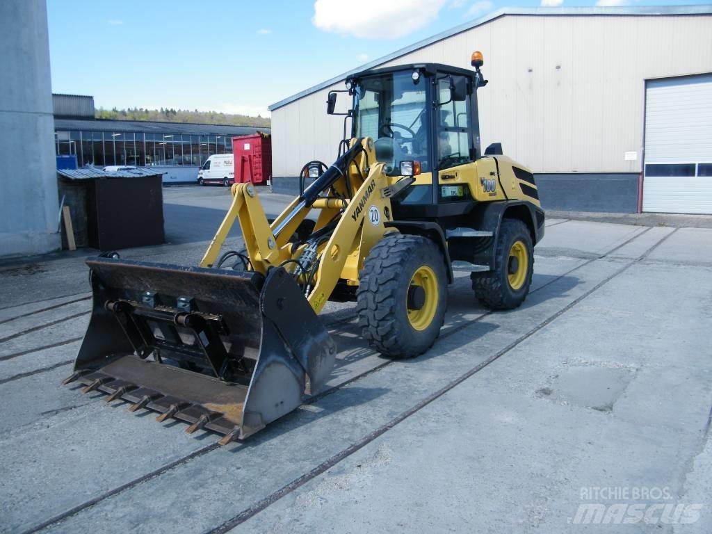 Yanmar v100 Incarcator pe pneuri