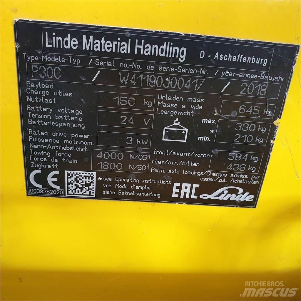 Linde P30C Camioane de tractiune