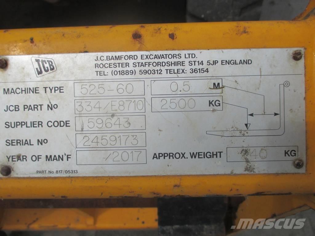 JCB 525-60 Stivuitoare telescopice