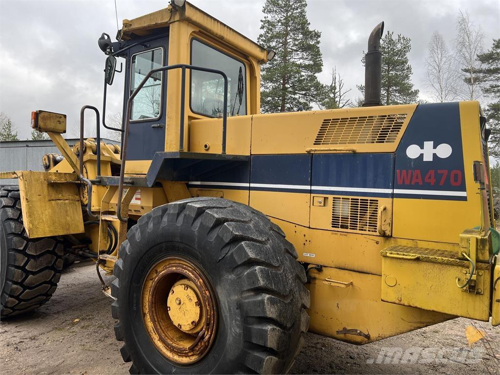 Komatsu WA 470 Incarcator pe pneuri