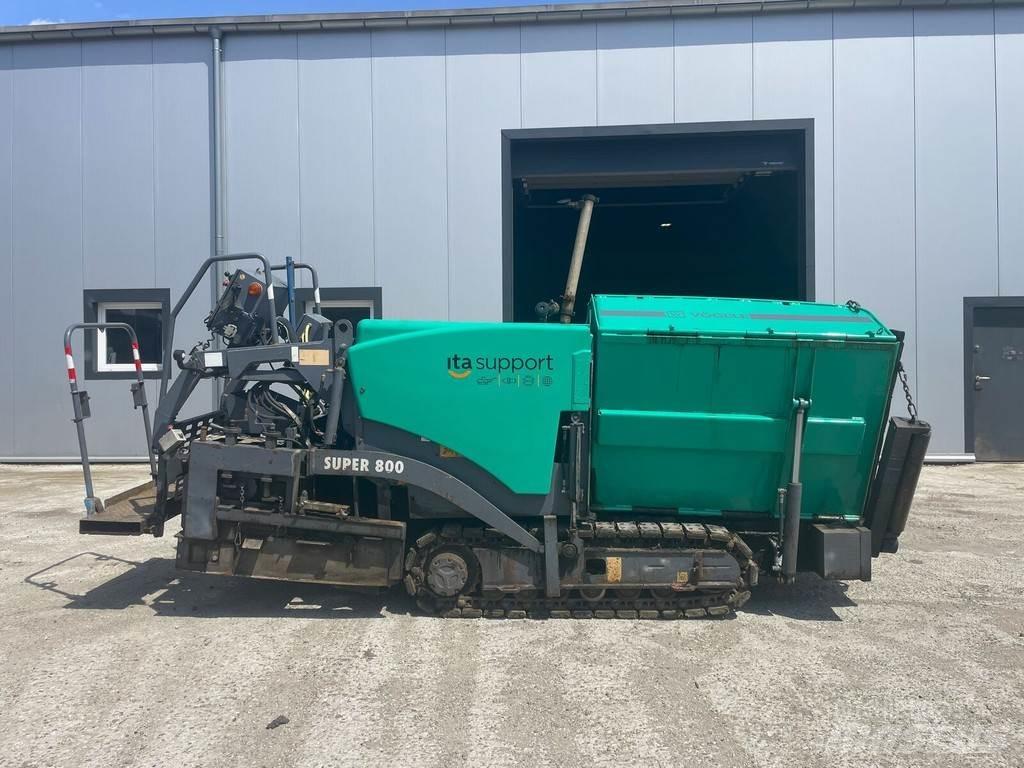 Vögele Super 800 Pavatoare asfalt