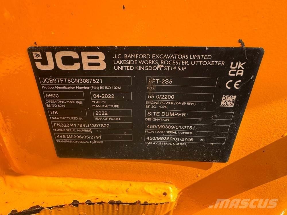 JCB 9T-2FT Minitractor de teren