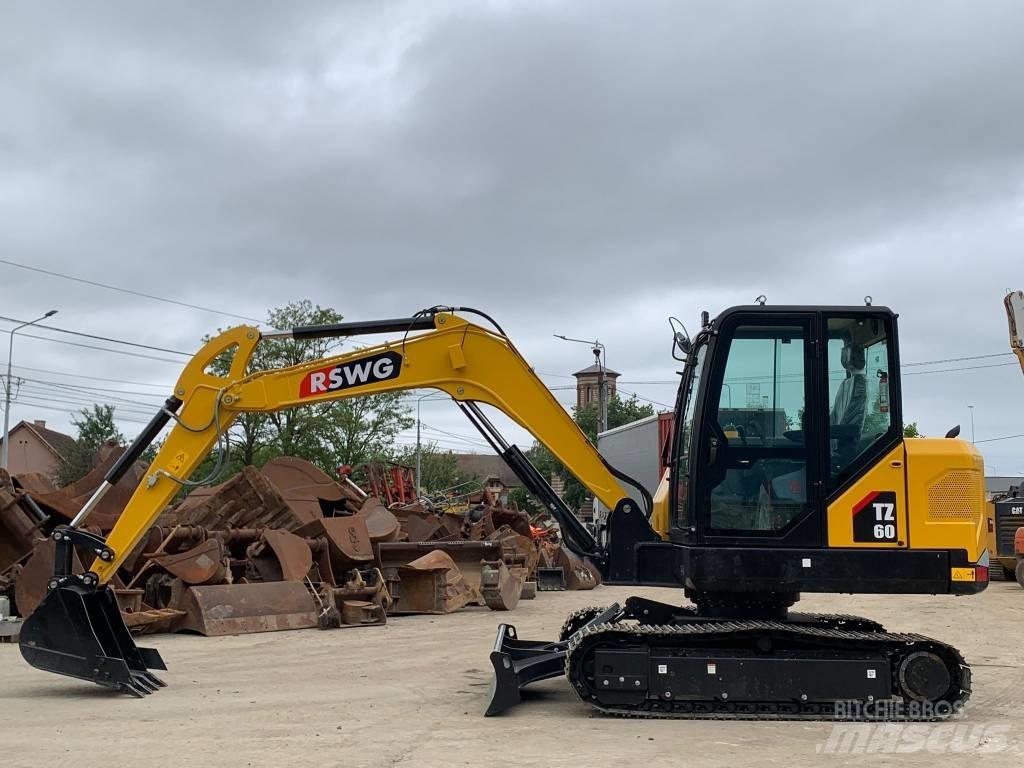 RSWG TZ60 Mini excavatoare < 7t