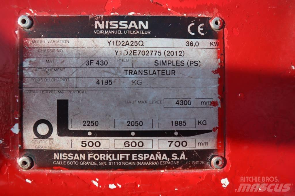 Nissan Y1D2A25Q Stivuitor diesel