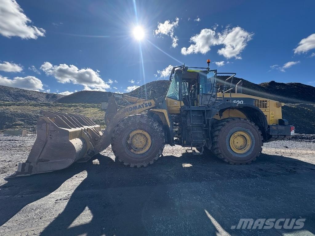 Komatsu WA 500-7 Incarcator pe pneuri