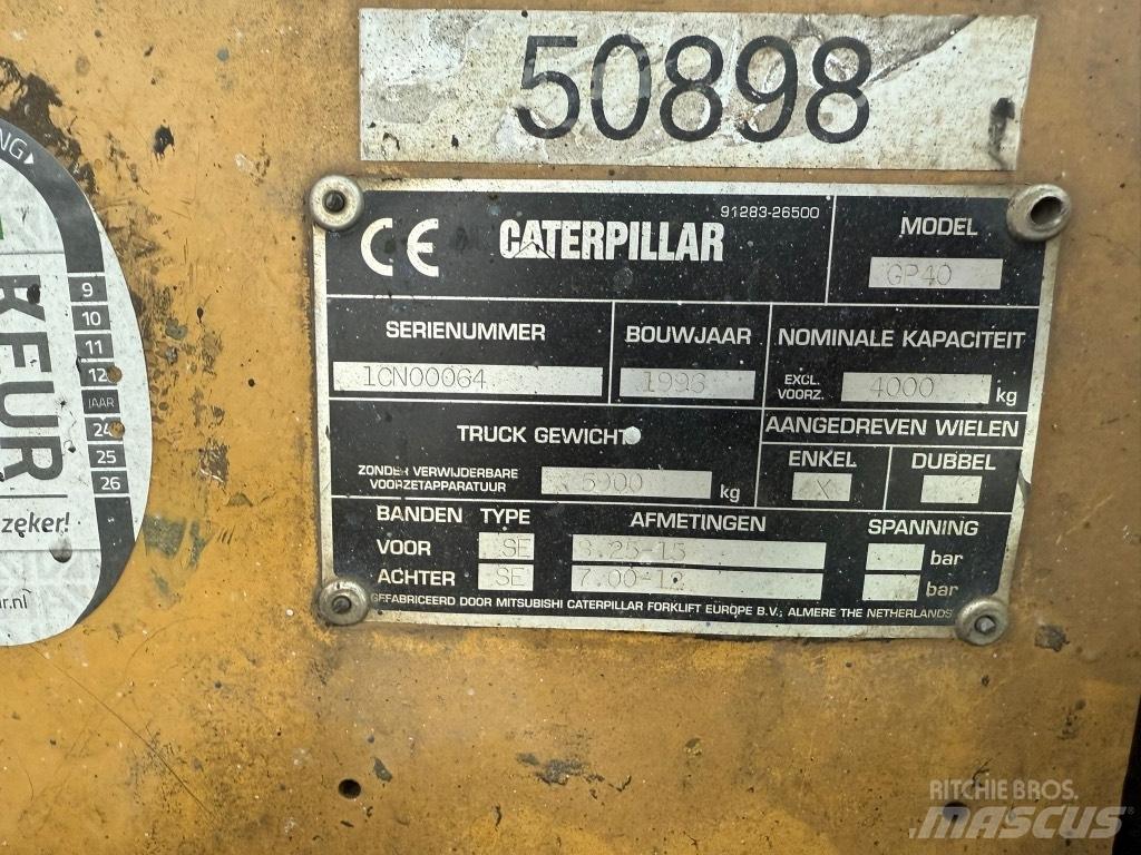 CAT GP 40 Stivuitor GPL
