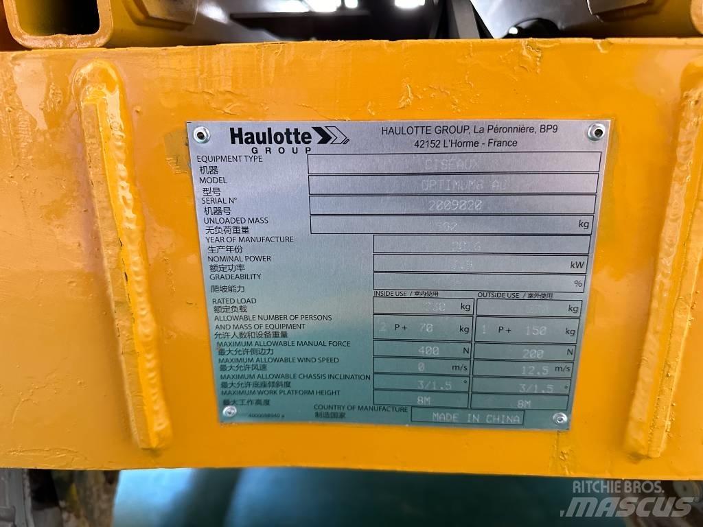 Haulotte OPTIMUM 8 Platforme foarfeca
