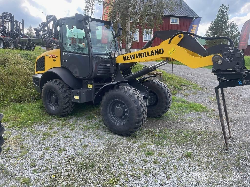 New Holland W70C Incarcator pe pneuri