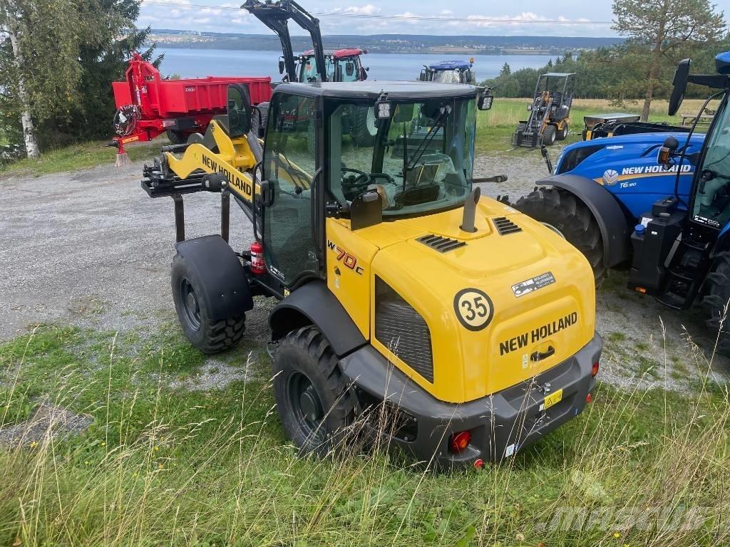 New Holland W70C Incarcator pe pneuri