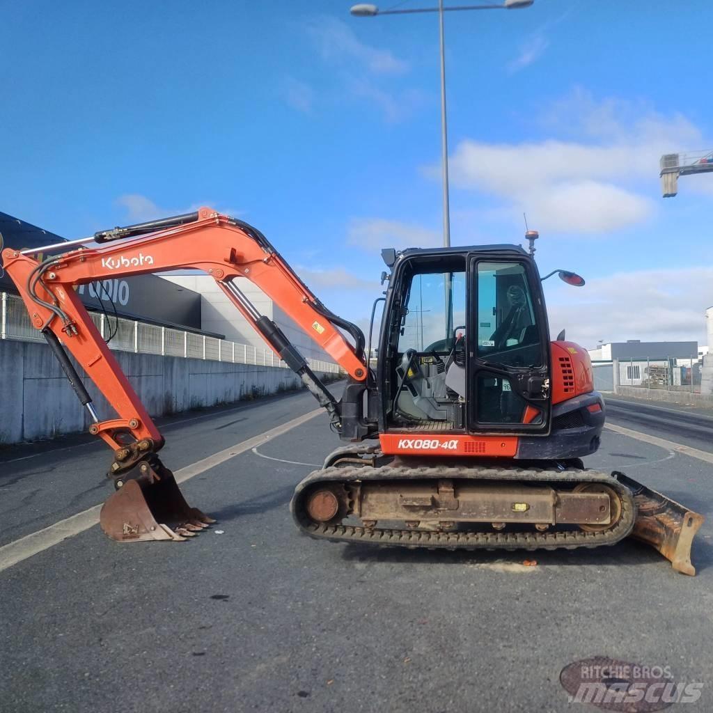 Kubota KX 080-4A Excavatoare 7t - 12t