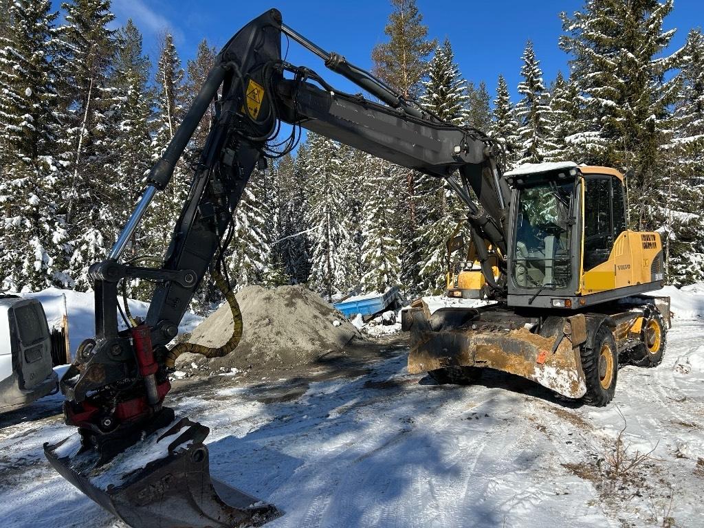 Volvo EW 160 C Excavatoare cu roti