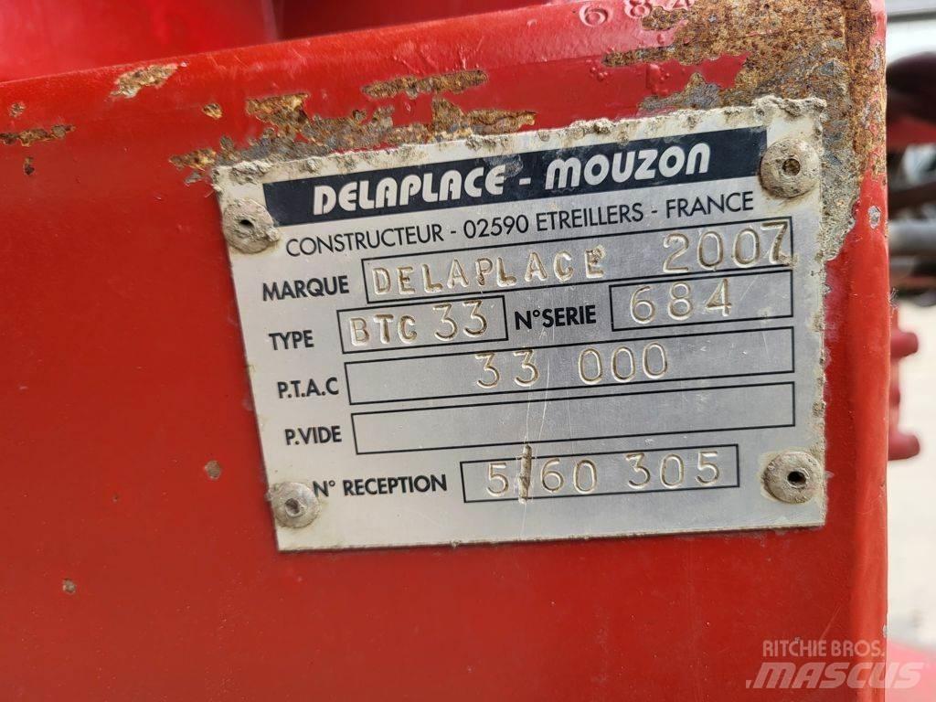 Delaplace 33 ton Remorci rabatabile