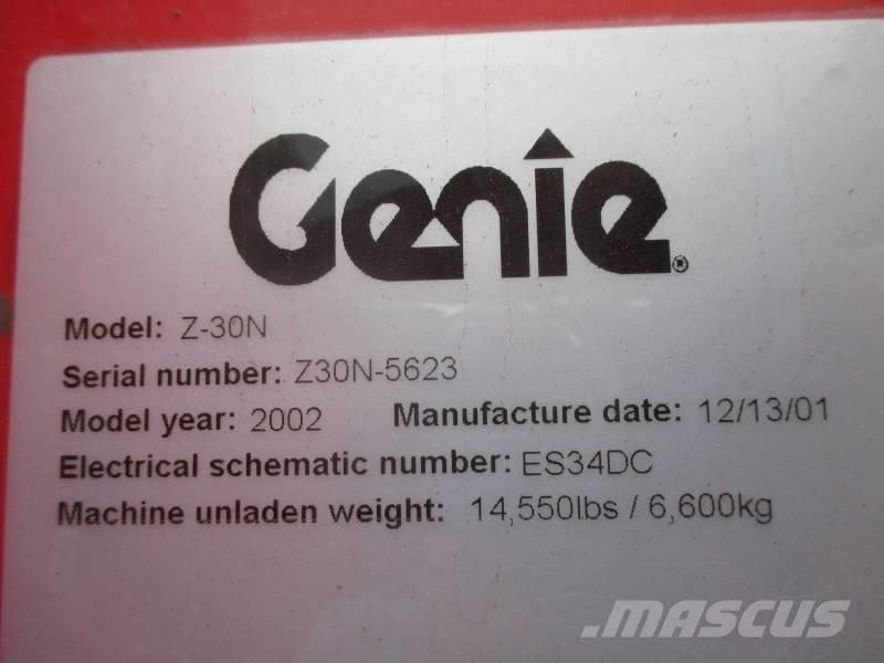 Genie Z 30 Nacele cu brat articulat