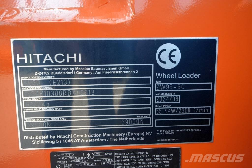 Hitachi ZW 95-6 C Incarcator pe pneuri