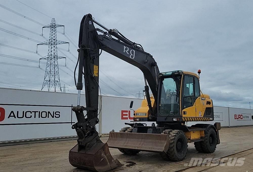 Volvo EW 140 D Excavatoare cu roti