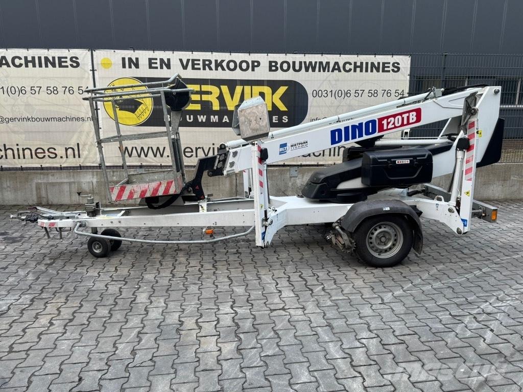 Dino 120 TB Platforme aeriene montate pe remorca