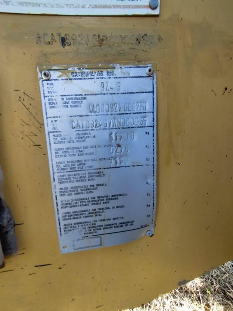 CAT 924 G Incarcator pe pneuri