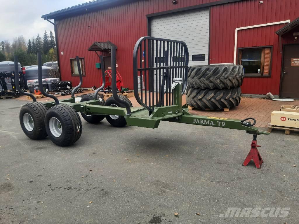 Farma T9 metsävaunu Remorci forestiere