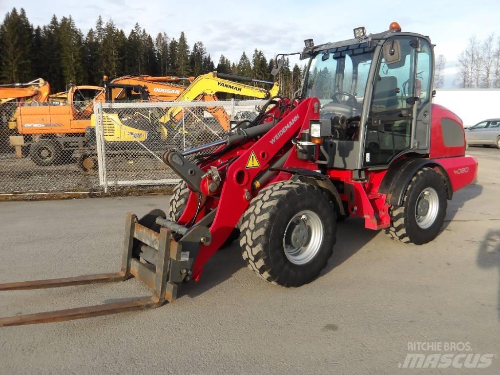 Weidemann 4080 Incarcator pe pneuri