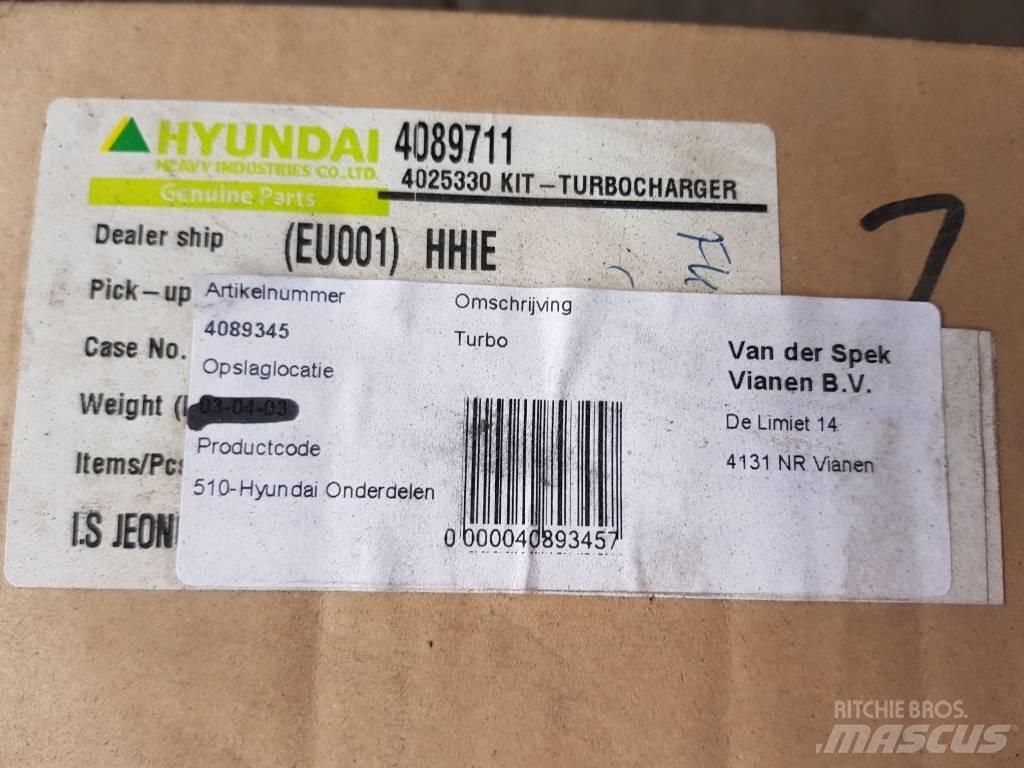 Hyundai Turbocharger Motoare