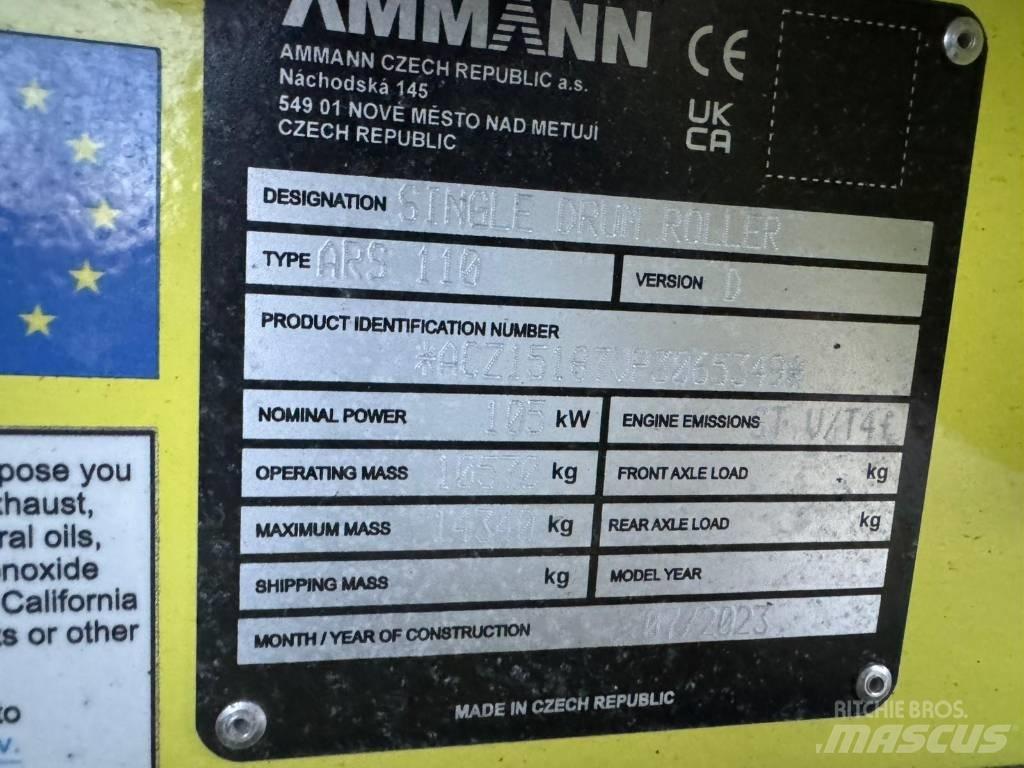 Ammann ARS 110 Compactoare monocilindrice