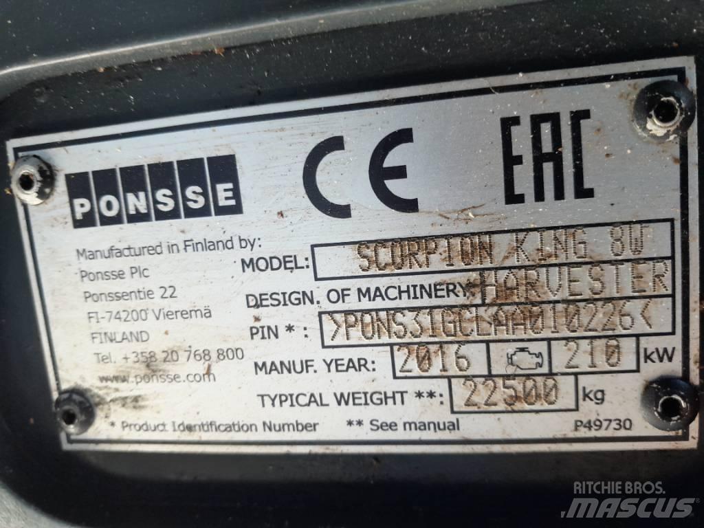 Ponsse Scorpion King Combine forestiere