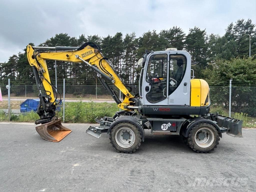Wacker Neuson EW100 Excavatoare cu roti