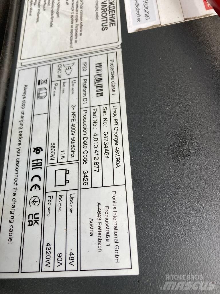 Linde E16P/386-02 Stivuitor electric