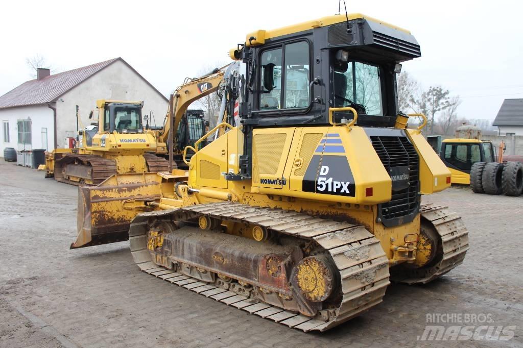 Komatsu D 51 PX-22 Buldozere pe senile