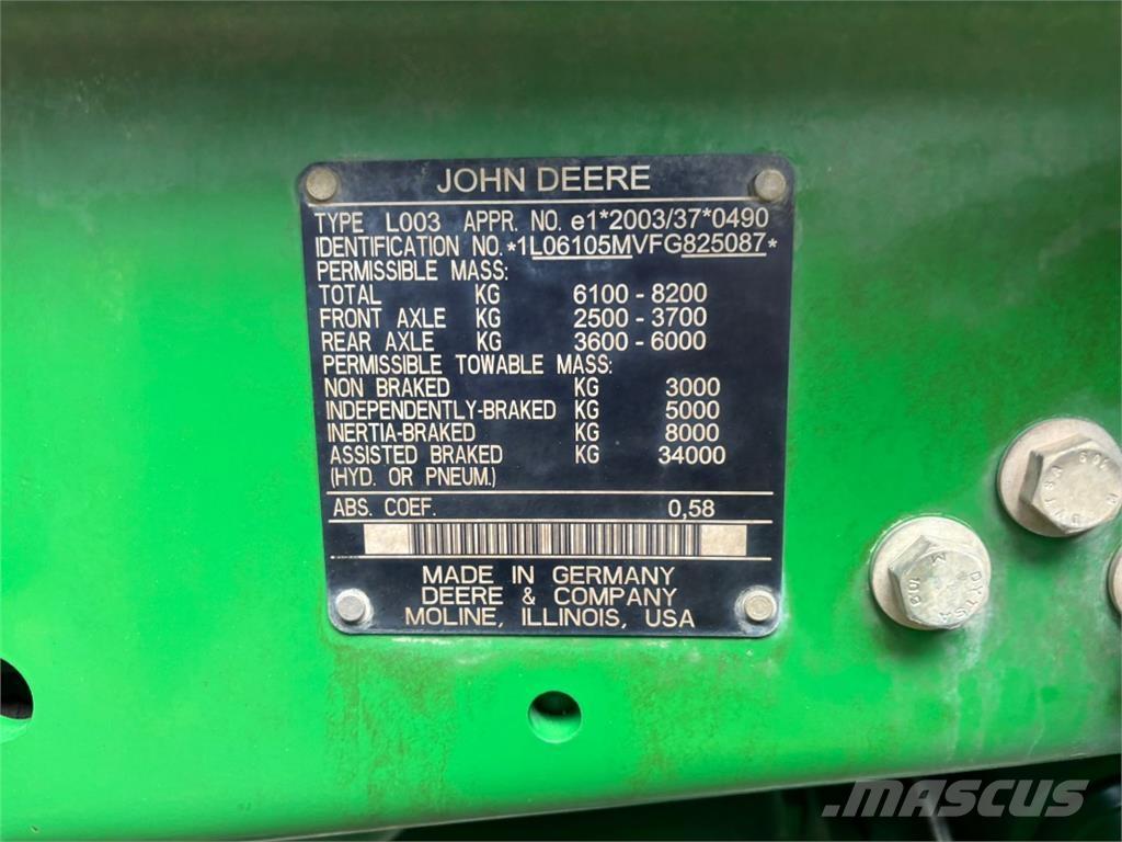 John Deere 6105M Tractoare