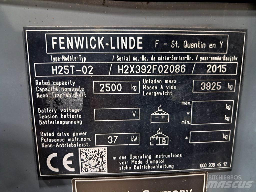 Linde H25T-02 Stivuitor GPL
