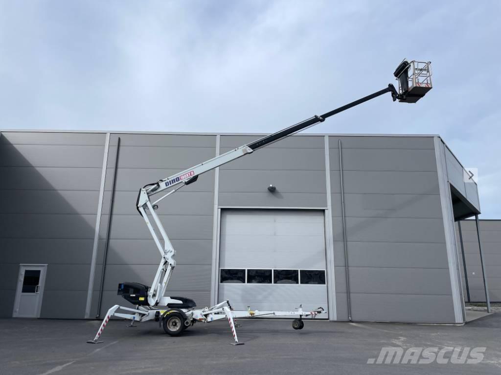 Dino 180 XT II Platforme aeriene montate pe remorca