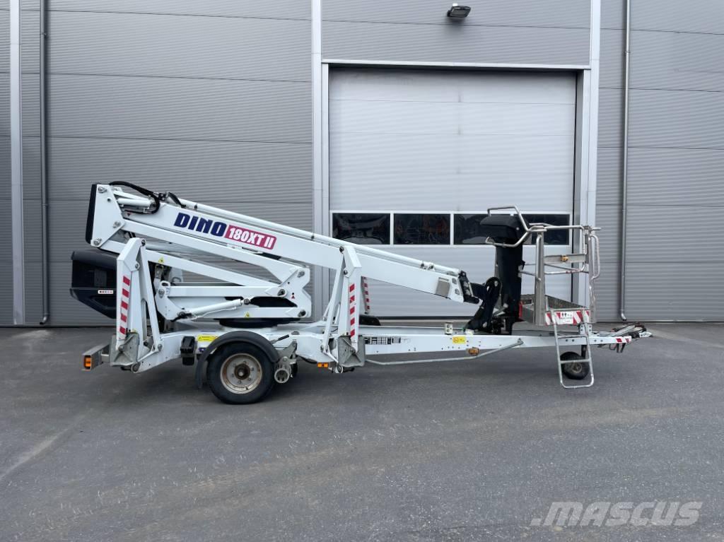 Dino 180 XT II Platforme aeriene montate pe remorca