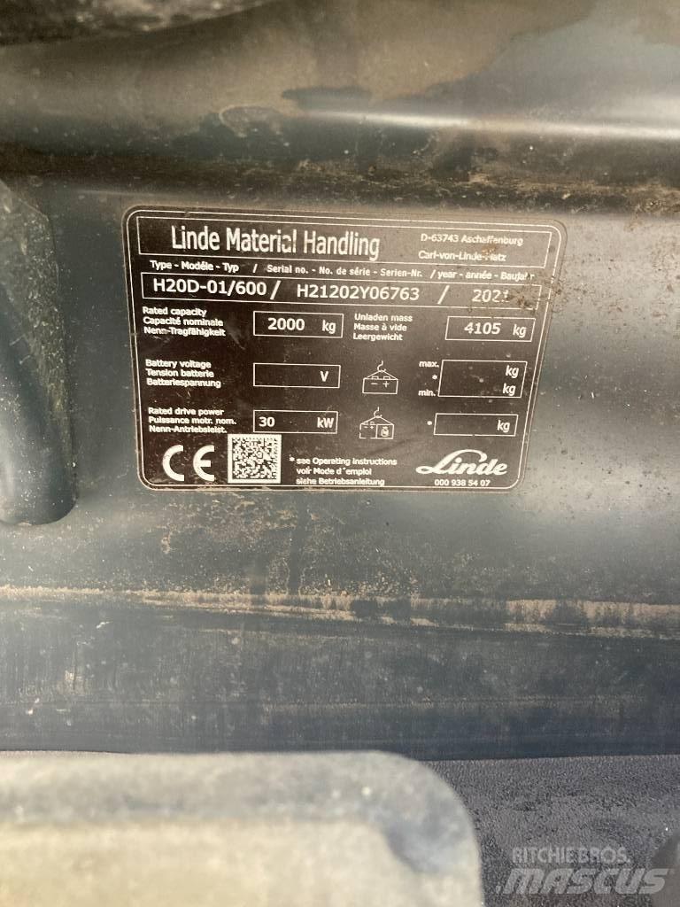 Linde H20/600D/1202 Stivuitor diesel