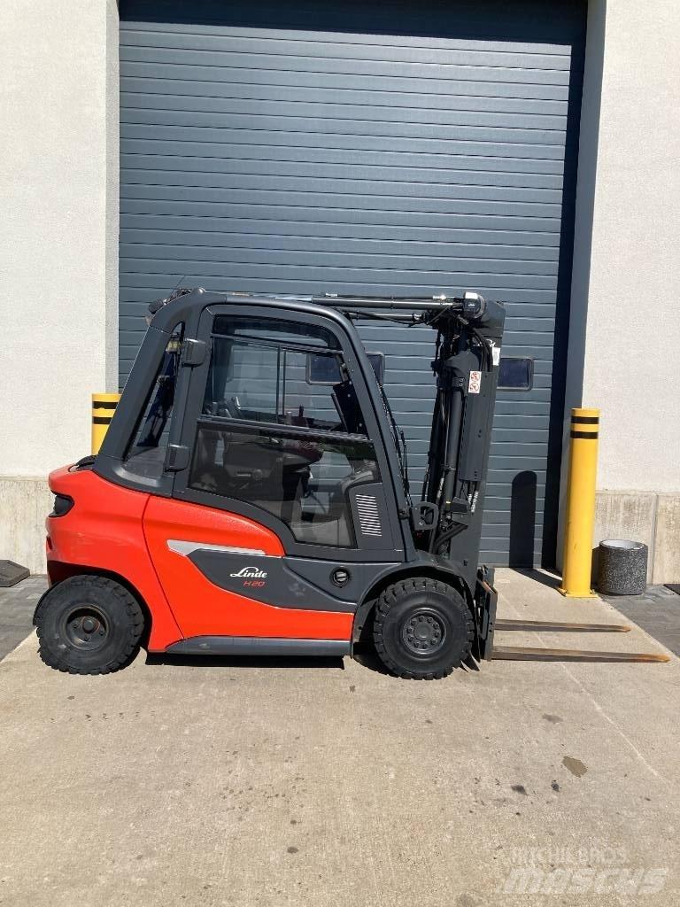 Linde H20/600D/1202 Stivuitor diesel