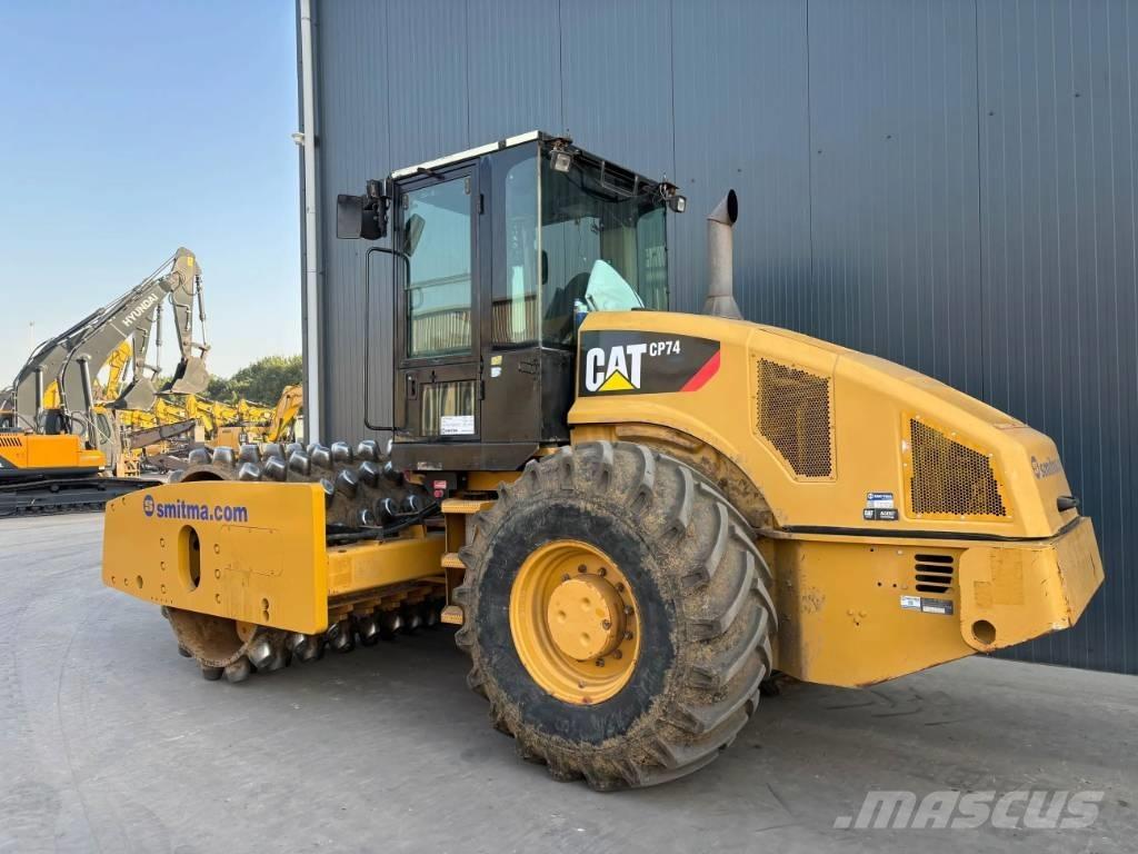 CAT CP74 Compactoare monocilindrice