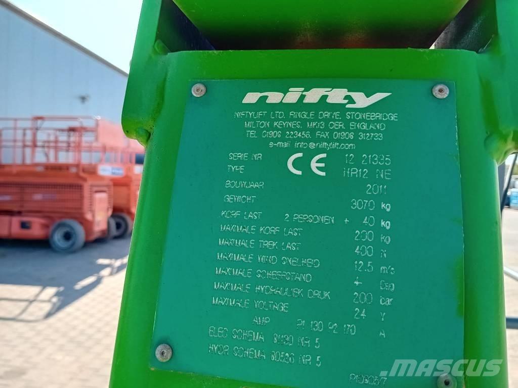 Niftylift HR 12 N E Nacele cu brat articulat