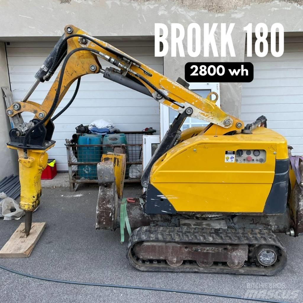 Brokk 180 Mini excavatoare < 7t