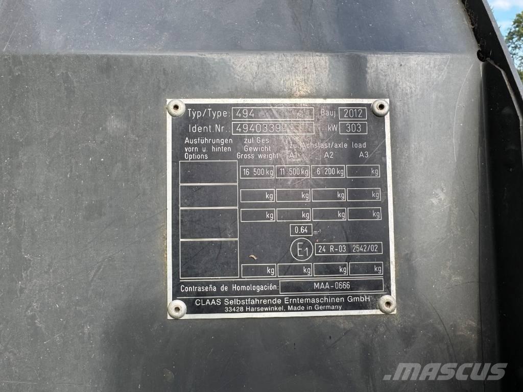 CLAAS Jaguar 930 Forajere cu autopropulsare