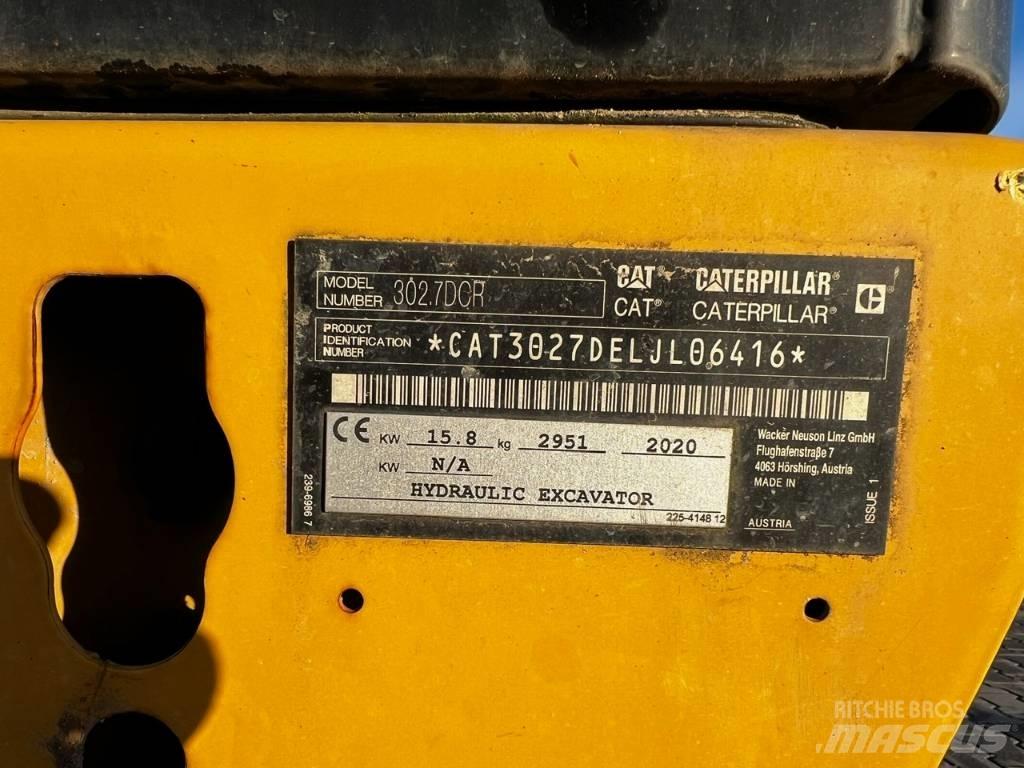CAT 302.7 DCR Mini excavatoare < 7t