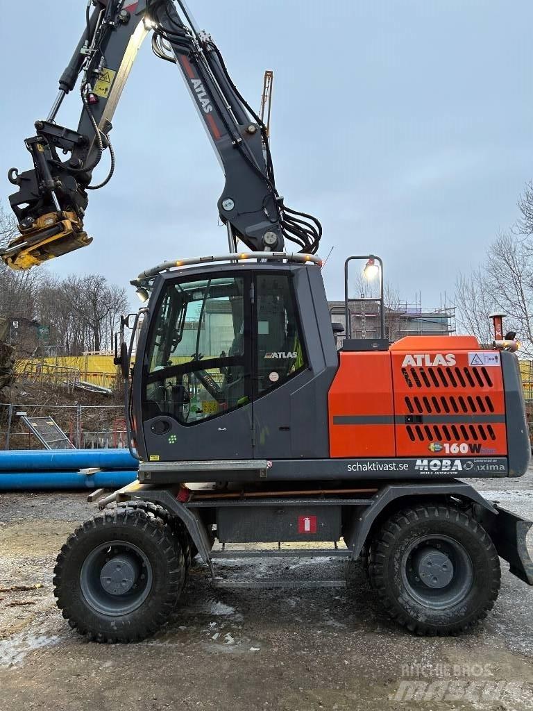 Atlas 160 W Excavatoare cu roti