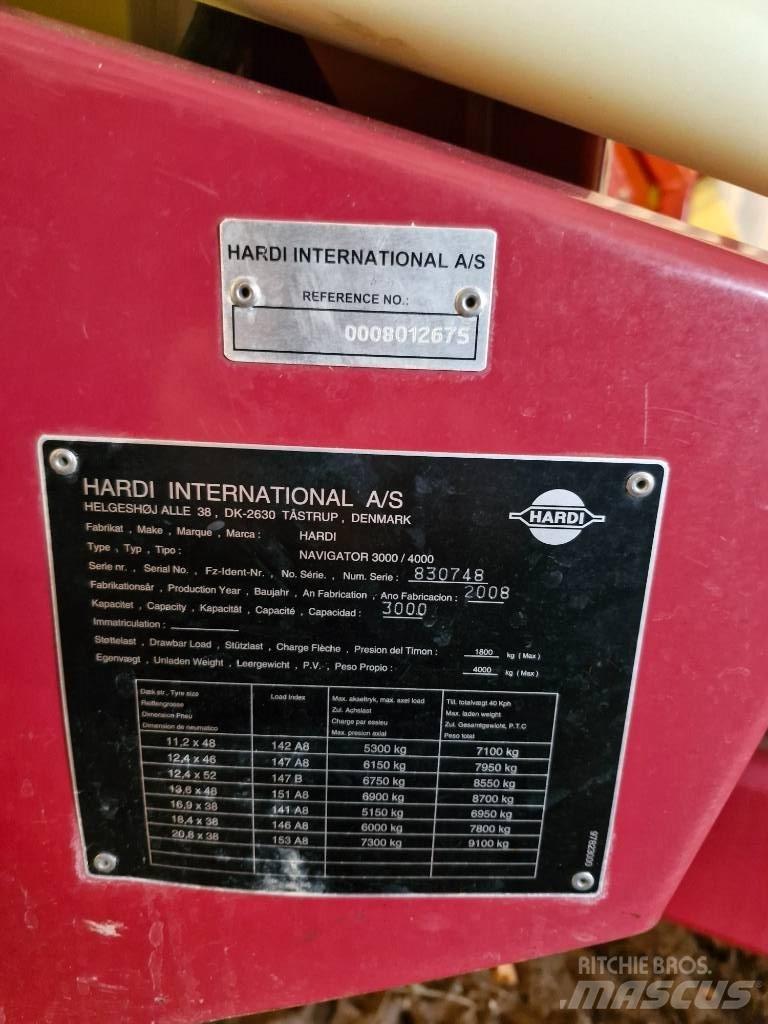 Hardi Navegator 3000 Tractoare agricole sprayers
