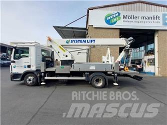 Palfinger P 280 CK Platforme aeriene montate pe camion