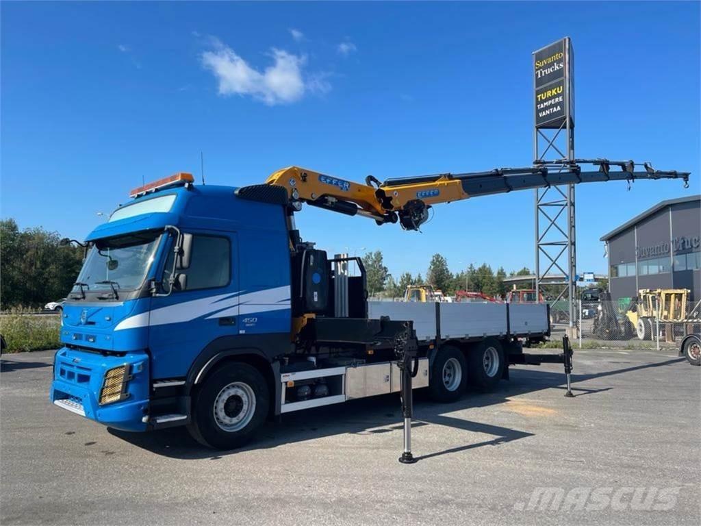 Volvo FMX 450 6X2 Camioane cu macara