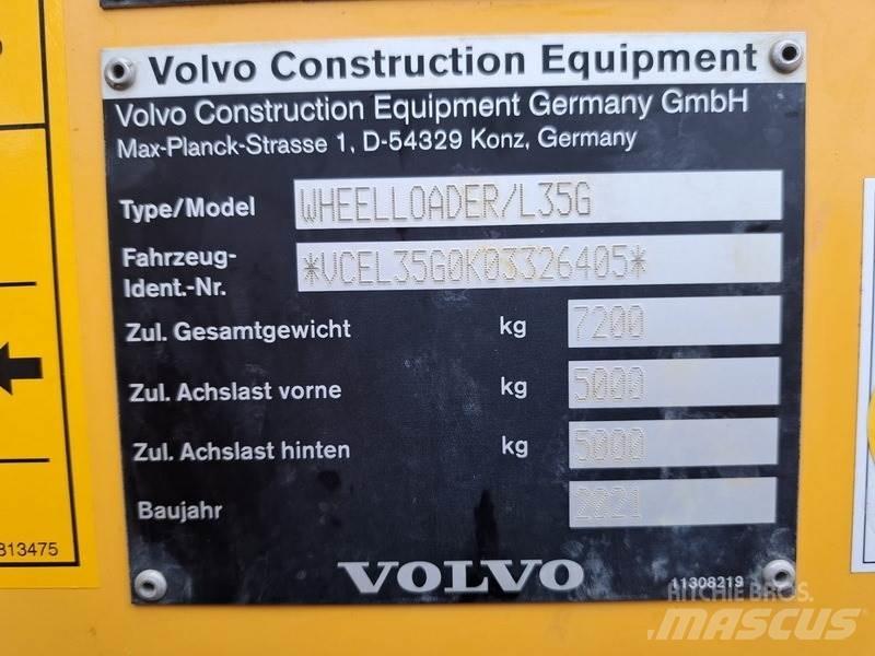 Volvo L 35 G Incarcator pe pneuri