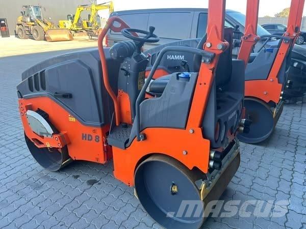 Hamm HD 8 Cilindri compactori dubli