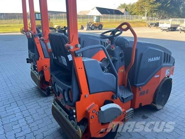 Hamm HD 8 Cilindri compactori dubli