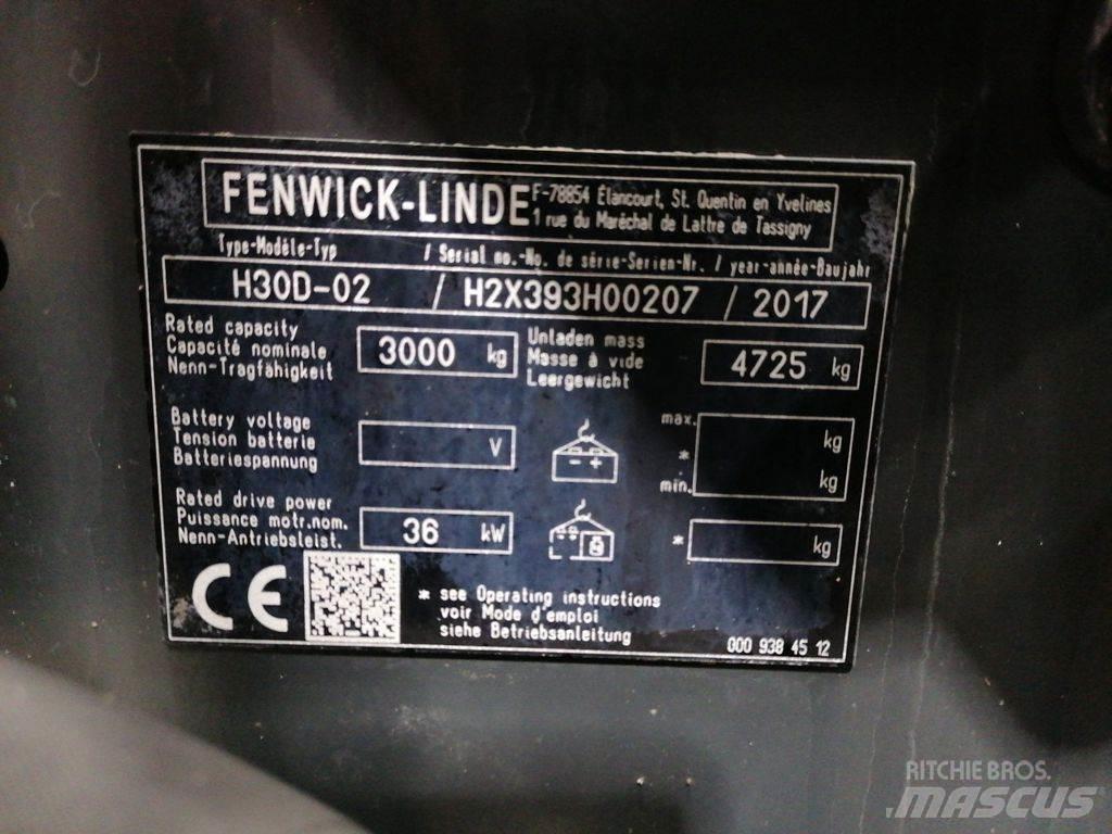 Linde H30D-02 Stivuitor diesel