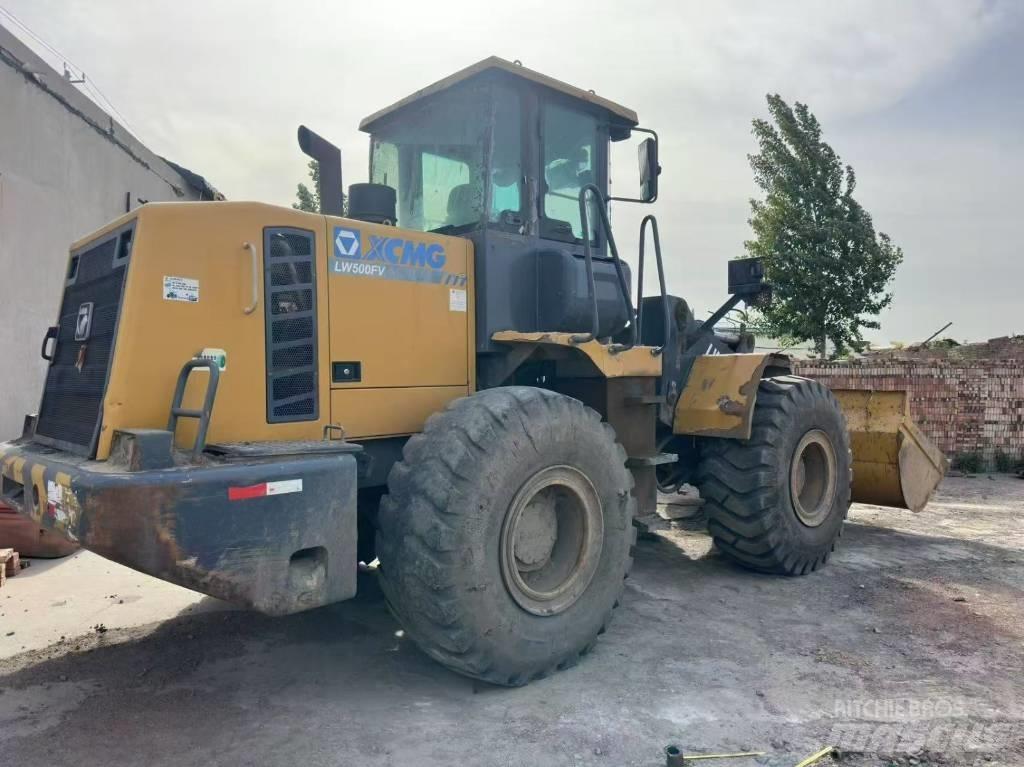 XCMG lw500fv Incarcator pe pneuri