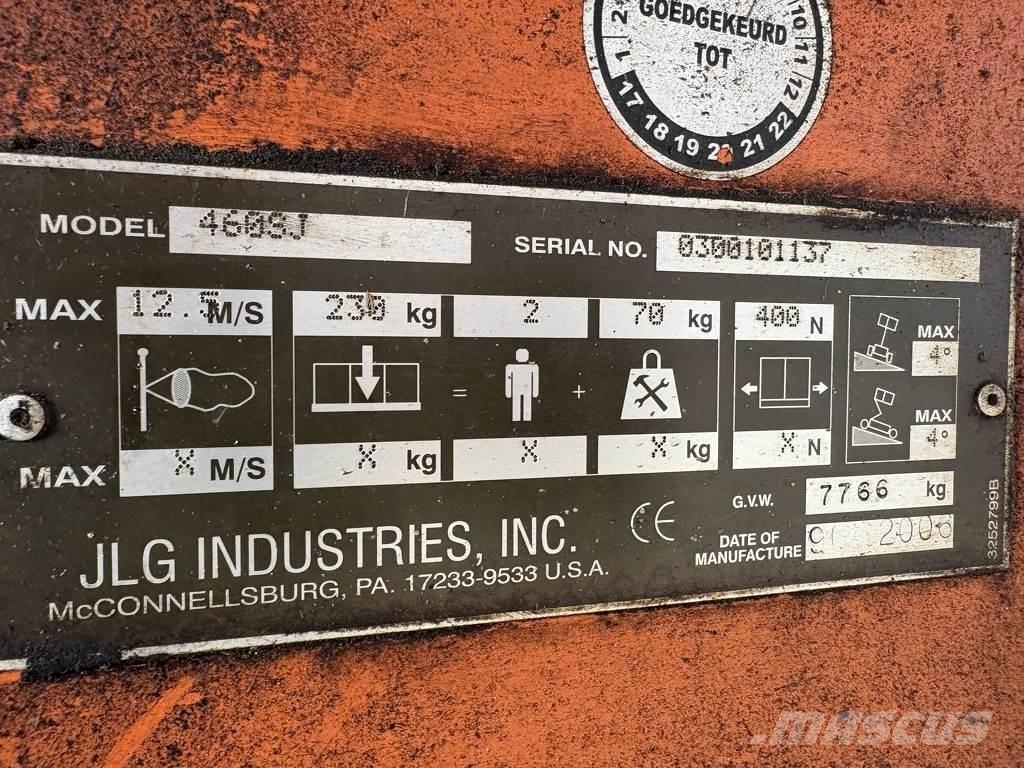 JLG 460sj Nacele cu brat telescopic